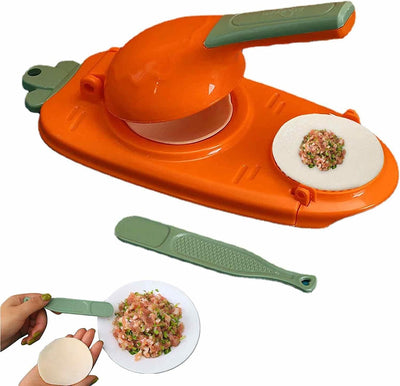 2in1 Plastic Dumpling Wrapper Maker