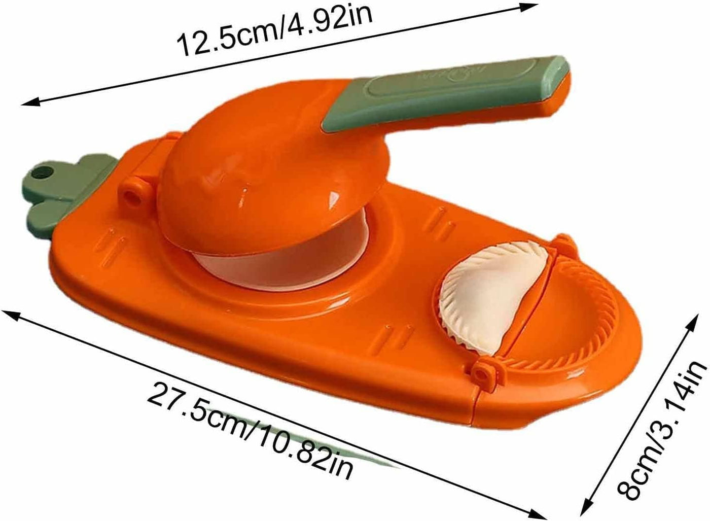 2in1 Plastic Dumpling Wrapper Maker
